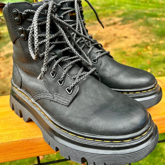Dr Marten LEATHER Tarik Wyoming Utility/Platform boot.  UNISEX Size EU36, M4, W5 - Picture 1 of 8
